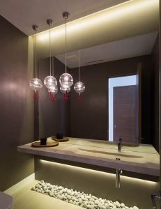 Bradenton Indoor Lighting Private Residence 2 Bathroom client e1632408844113 231x300